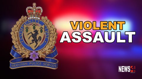 violent assault graphic