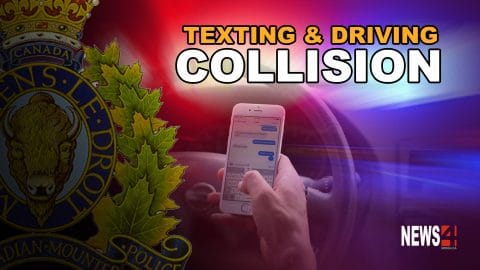 TEXTING & DRIVING GRAPHIC