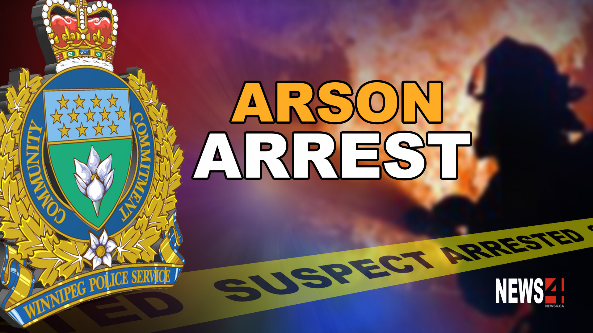 arson arrest graphic