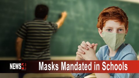 masks mandated in schools Graphic