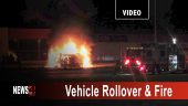 Vehicle fire graphic