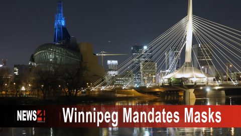 Winnipeg Mandates Masks Graphic