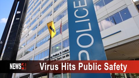 Virus hits public safety