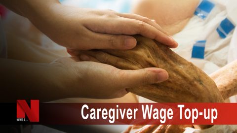 Caregiver wage top-up