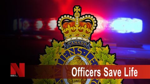 Officers Save Life