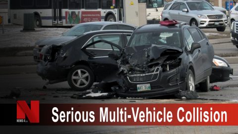 Serious Multi-vehicle collision