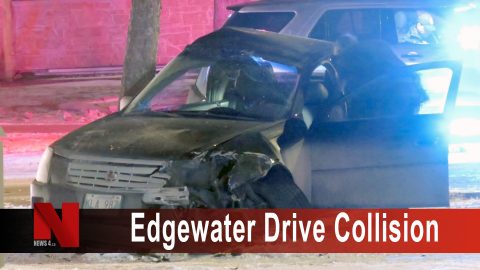 Edgewater Drive collision