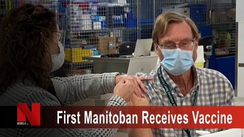 First Manitoban receives vaccine