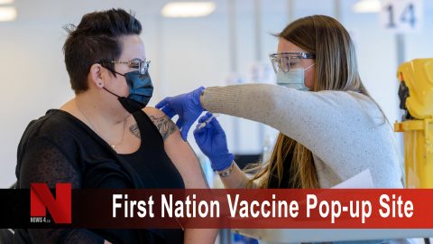 First Nation Vaccine pop-up