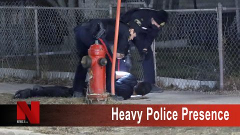 Heavy Police Presence