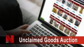 Unclaimed goods auction