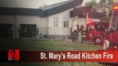 St Mary's road kitchen fire