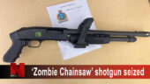 zombie chainsaw shotgun seized