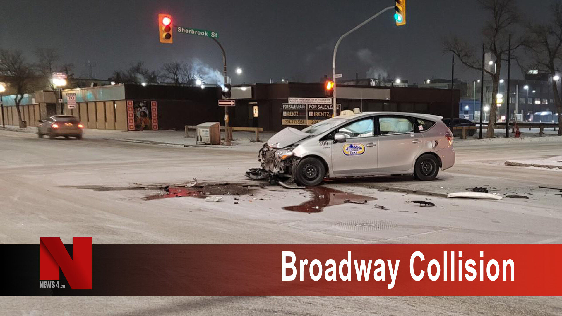 Broadway collision