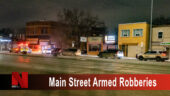 Main St armed robberies