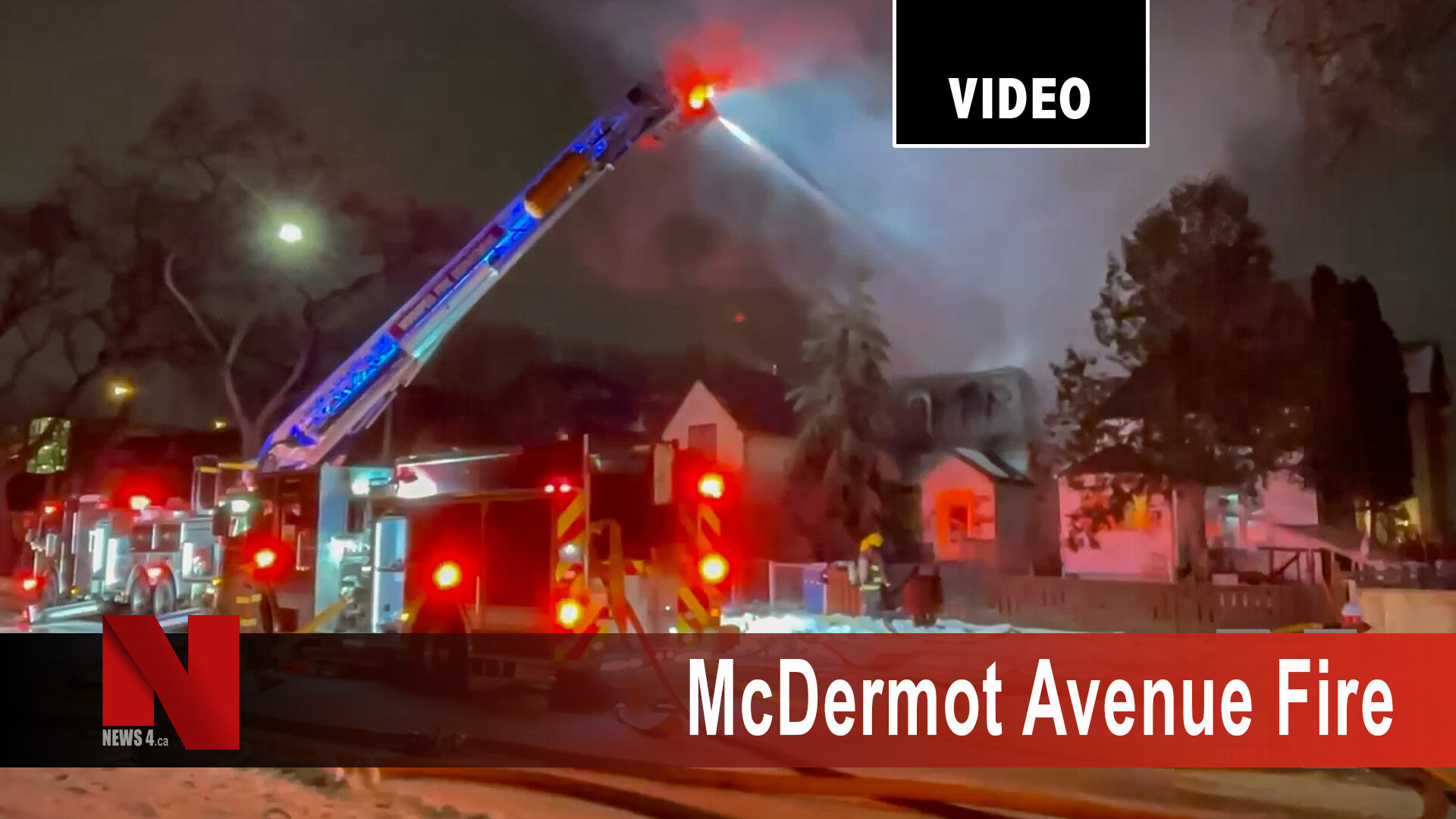 McDermot Ave Fire