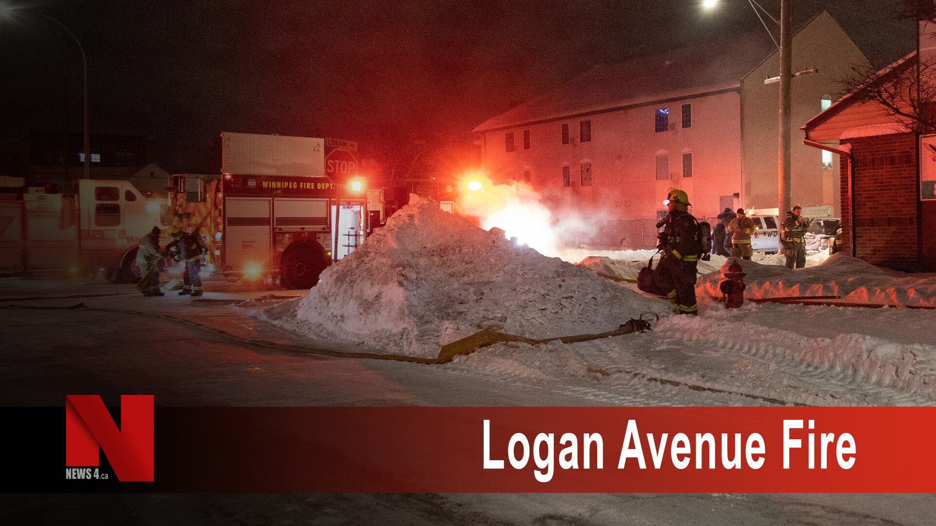 Logan Ave fire